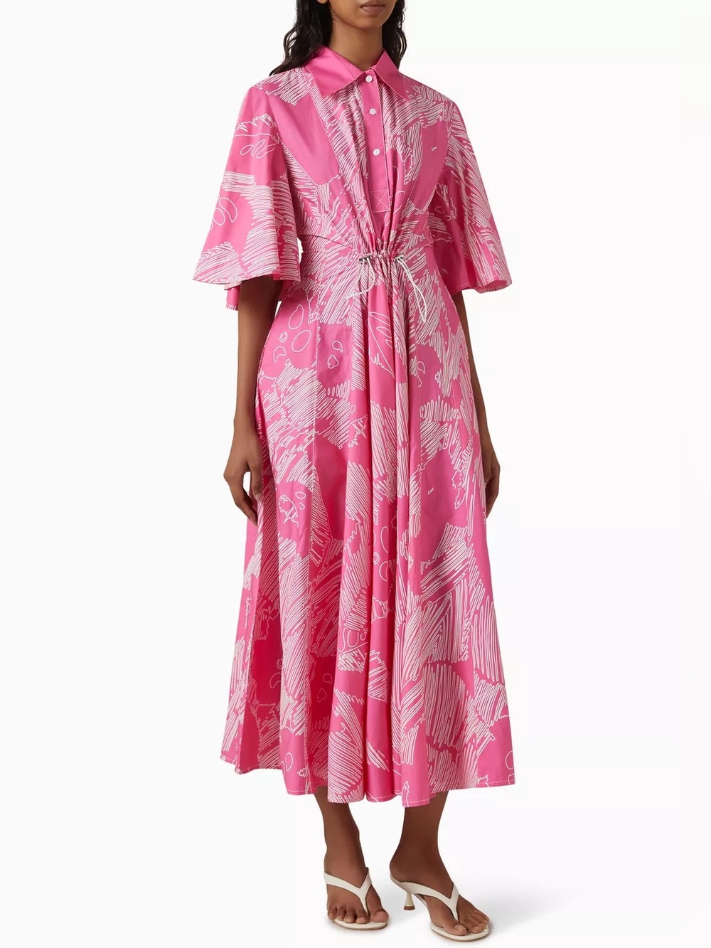 LOVEBIRDS Cherie Printed Maxi Dress